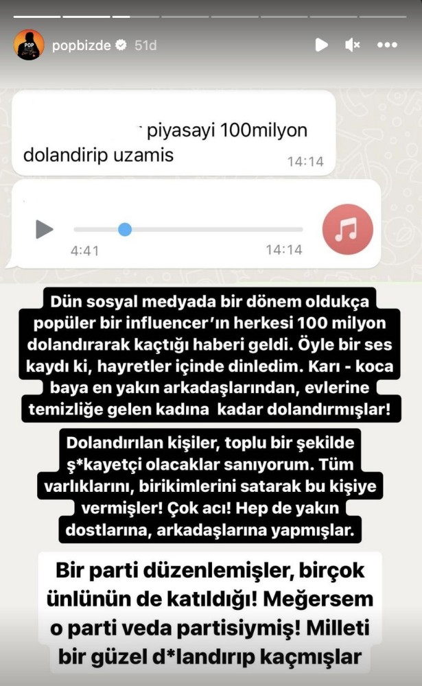 var boyle tipler kanaliyla bilinen beril talu ve kivanc talu 100 milyon dolandirip kactilar iddiasi